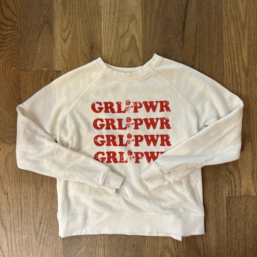 Rebecca Minkoff Girl Power Sweatshirt Medium